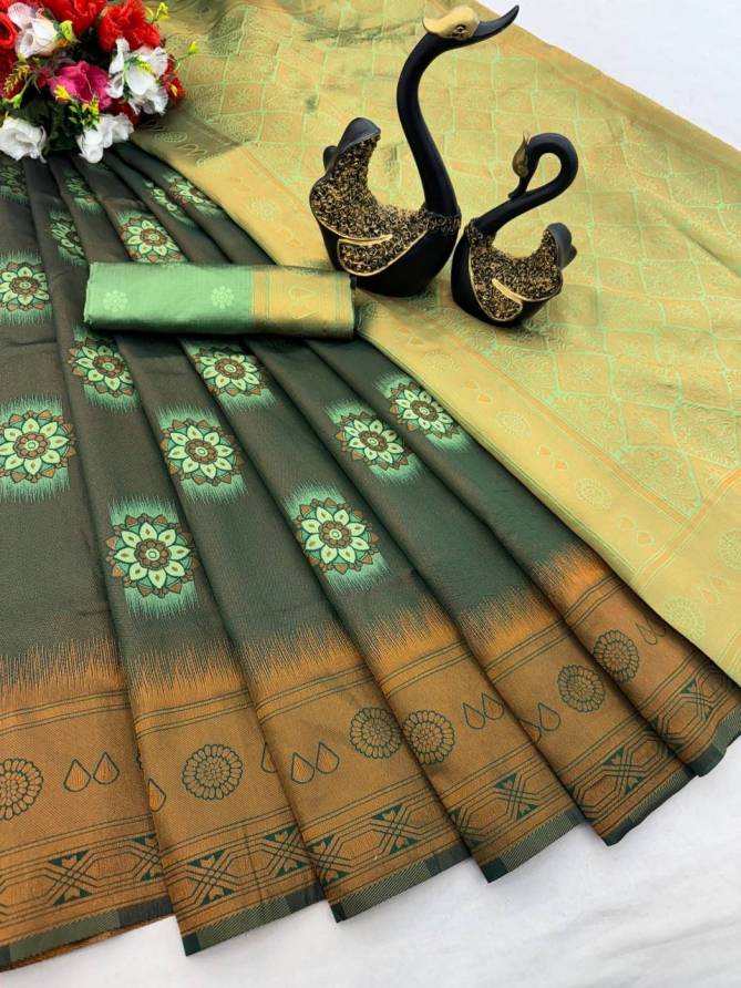 SF 673 By Shubh Tissue Kanchi Designer Sarees Wholesale Market In Surat